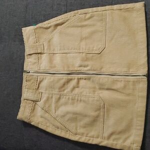 Hollister California Ultra High-Rise Corduroy Skirt Tan Size 0